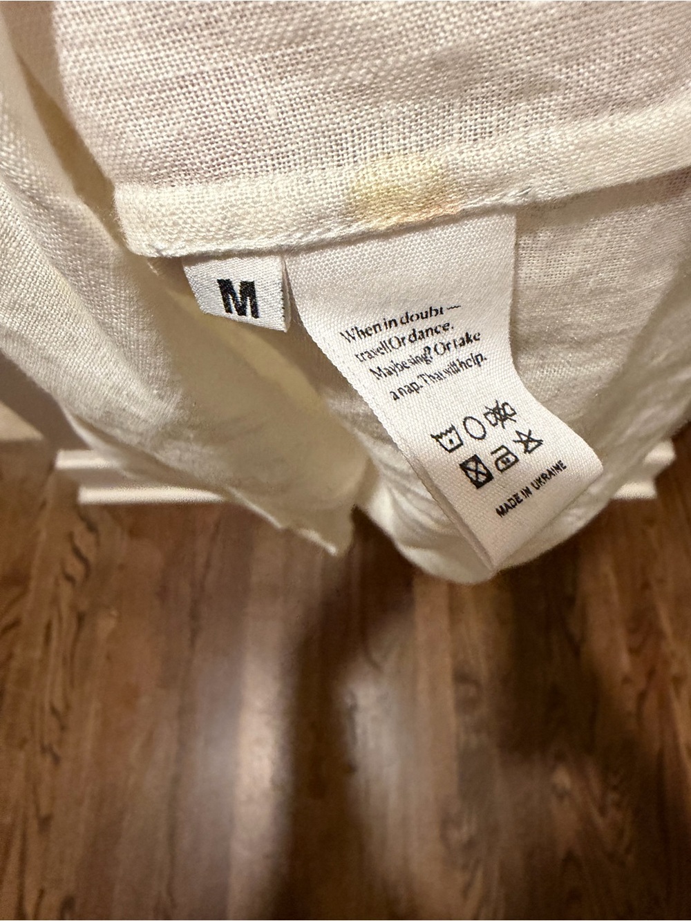 Sleeper Atlanta Off The Shoulder Linen Midi Dress Daisy Medium - Picture 4 of 11